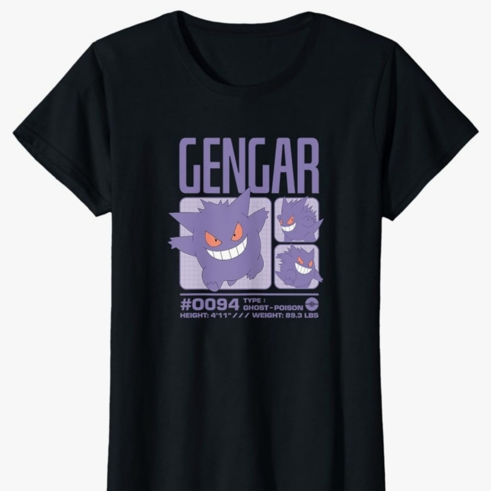 Pokemon Gengar shirt